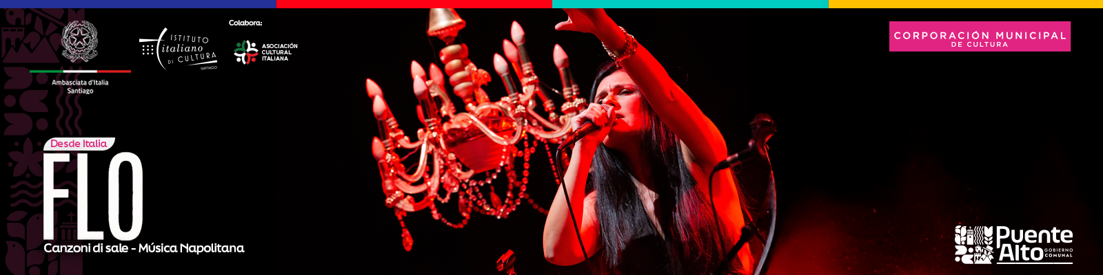 Flo, destacada cantautora italiana, se presentará en Puente Alto en uno de sus tres conciertos en Chile